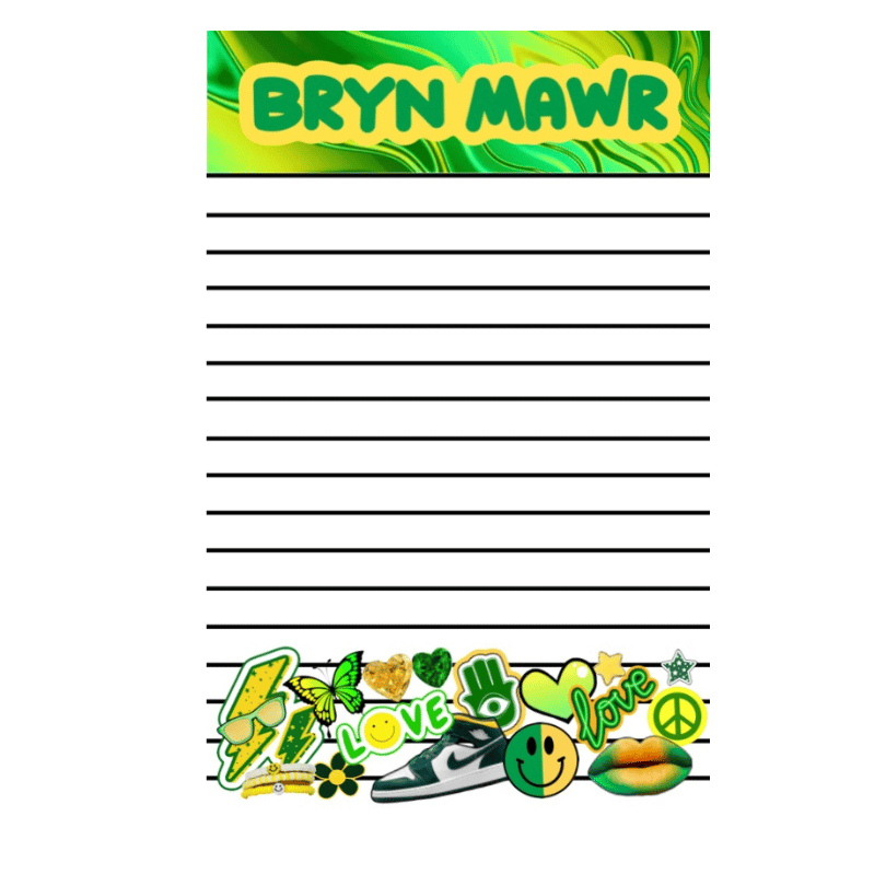 CreateD-Girls Camp Color Notepad Stationery