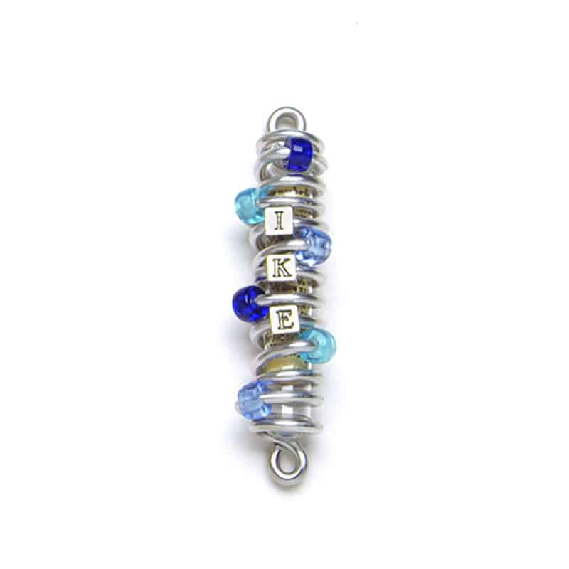1 Beaded Mezuzah