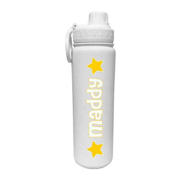Stars Personalized Water Bottle