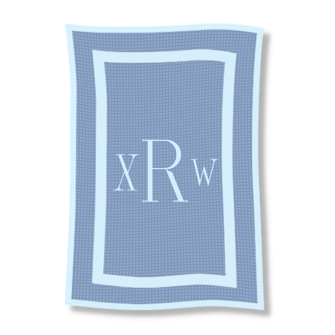 CLASSIC MONOGRAM STROLLER BLANKET