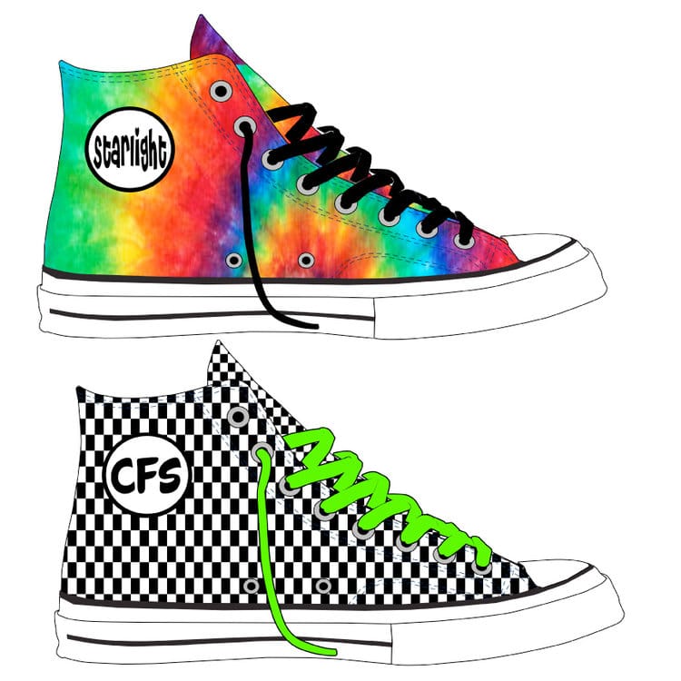 4 Converse Decal
