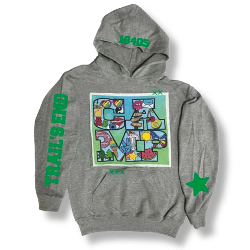 Collage Camp Patch Hoodie