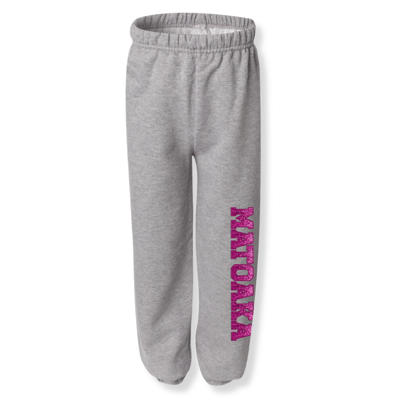 Sequin Patch Girl's Sweatpants