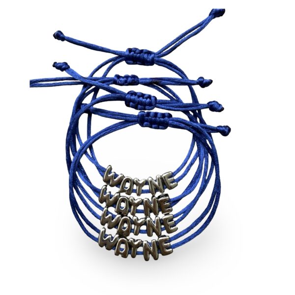 Adjustable Bubble Name Single Bracelet