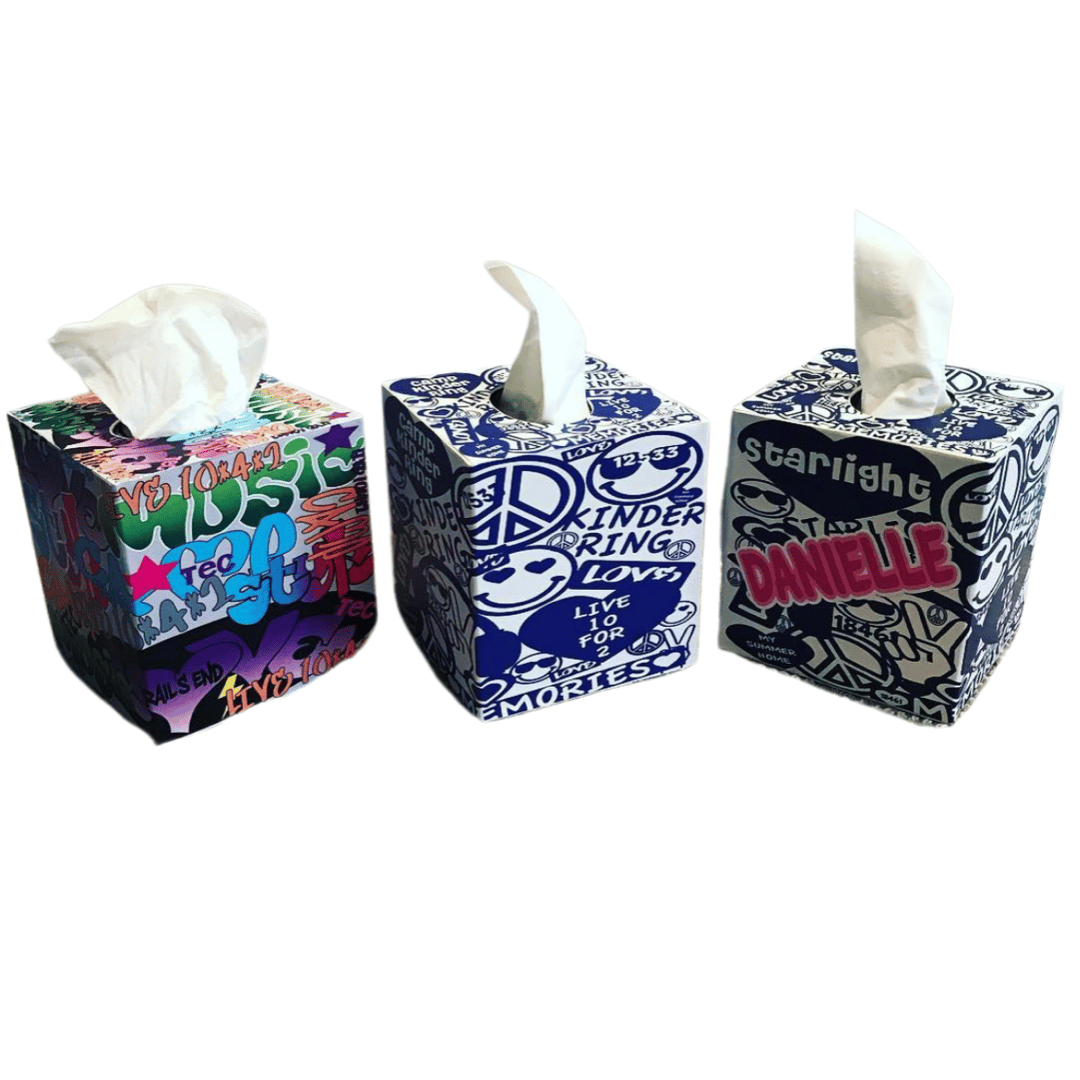 Feature Tissue Box Cover