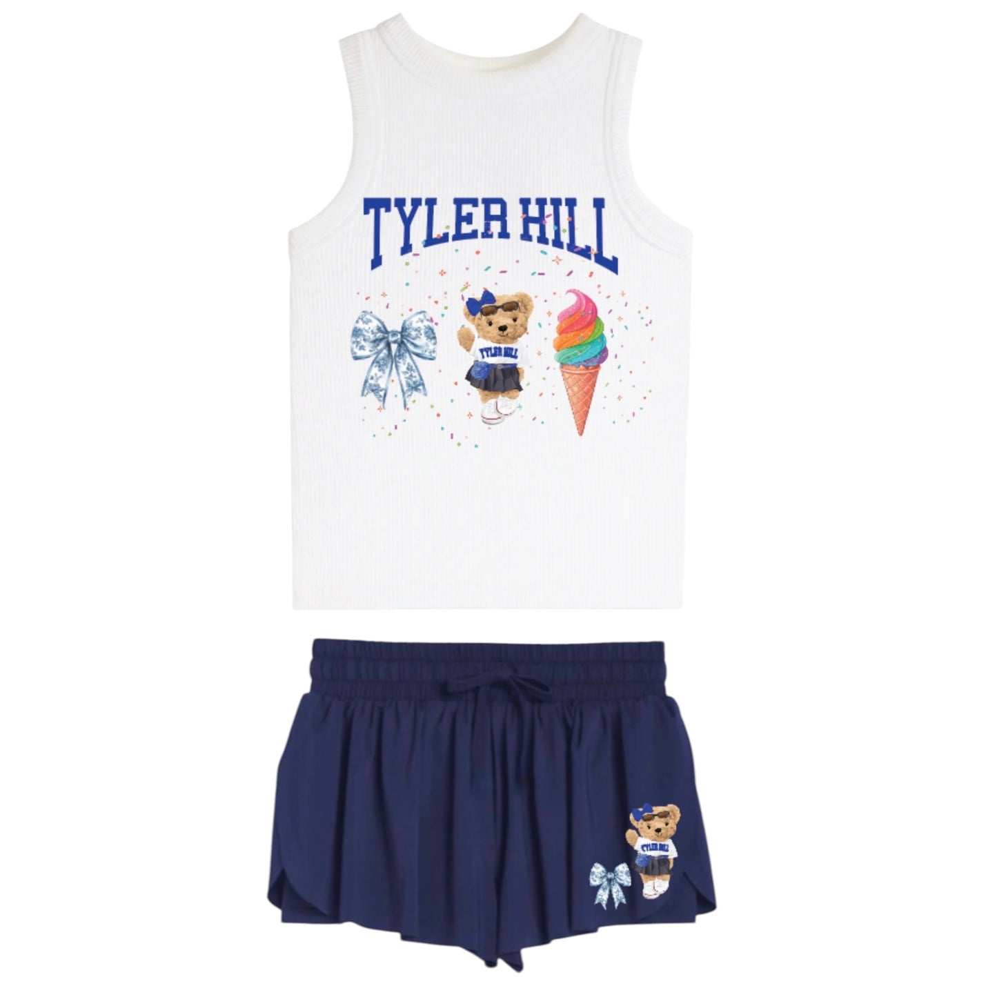 Bow Bear Suzette Flyaway Shorts