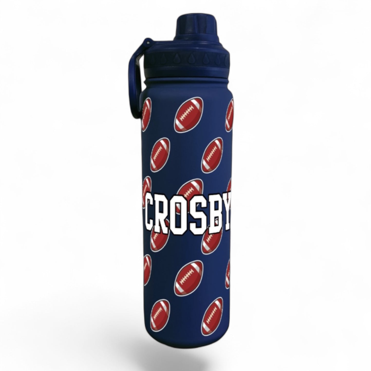 Football Wrap Water Bottle