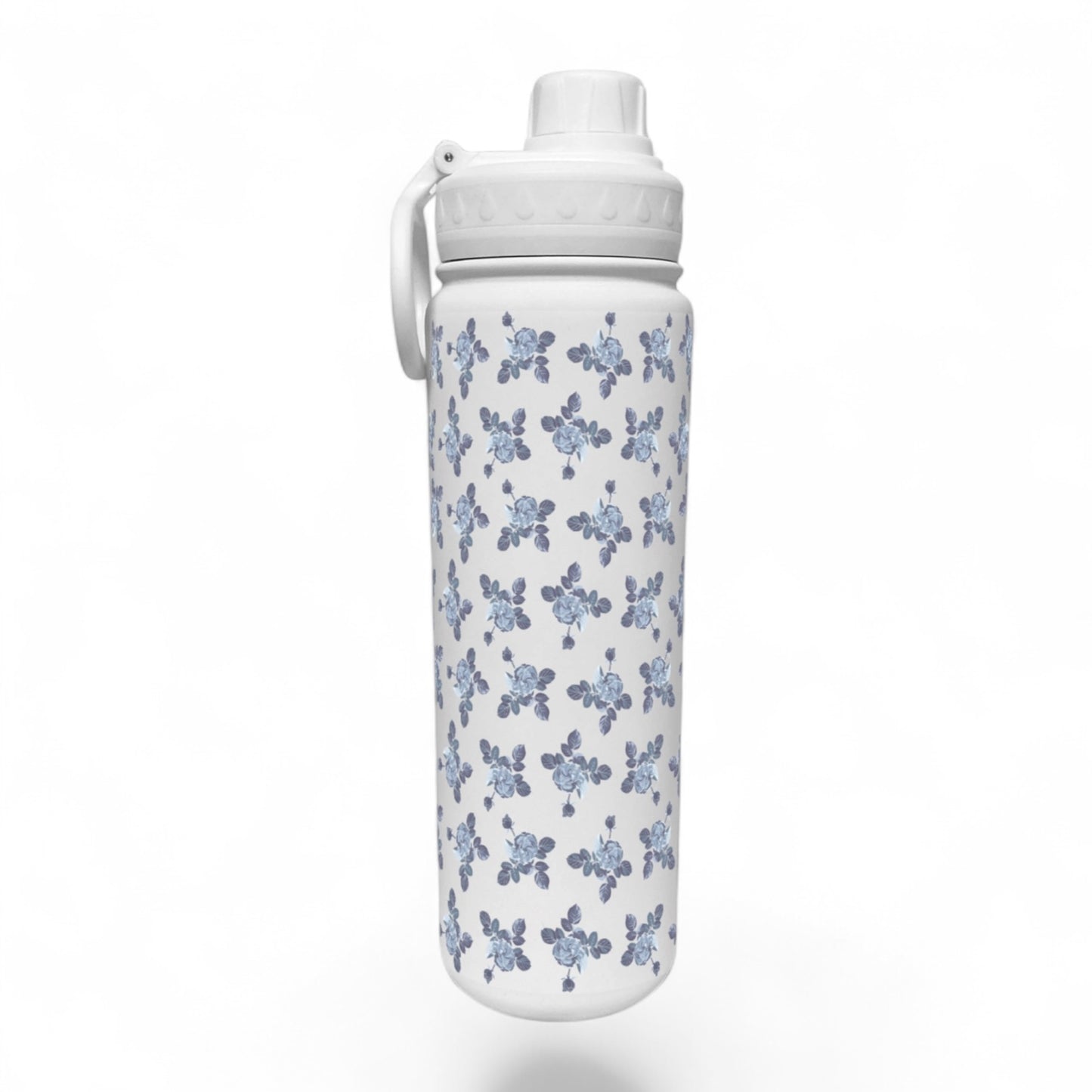 Rose Fabric Wrap Water Bottle