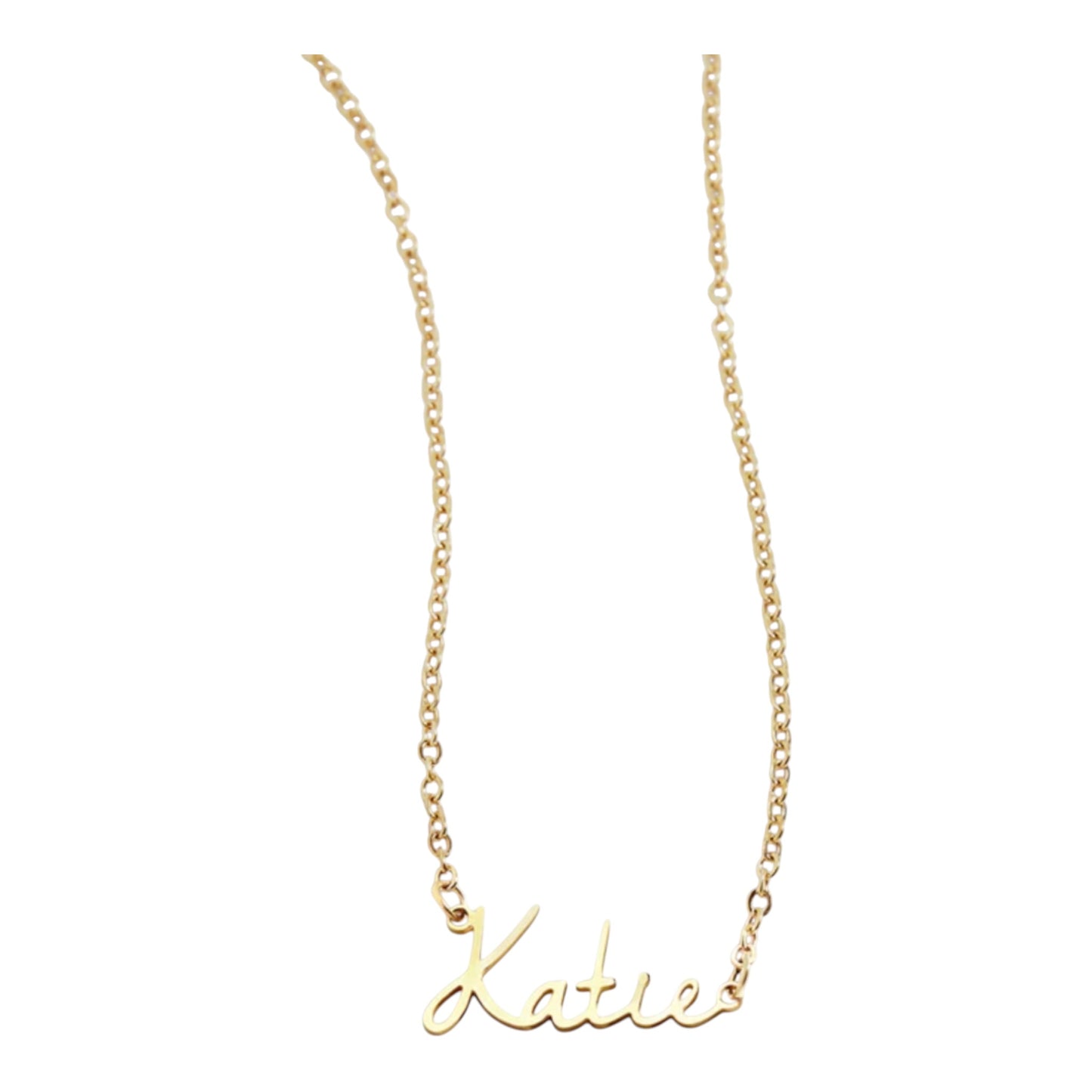Nameplate Necklace
