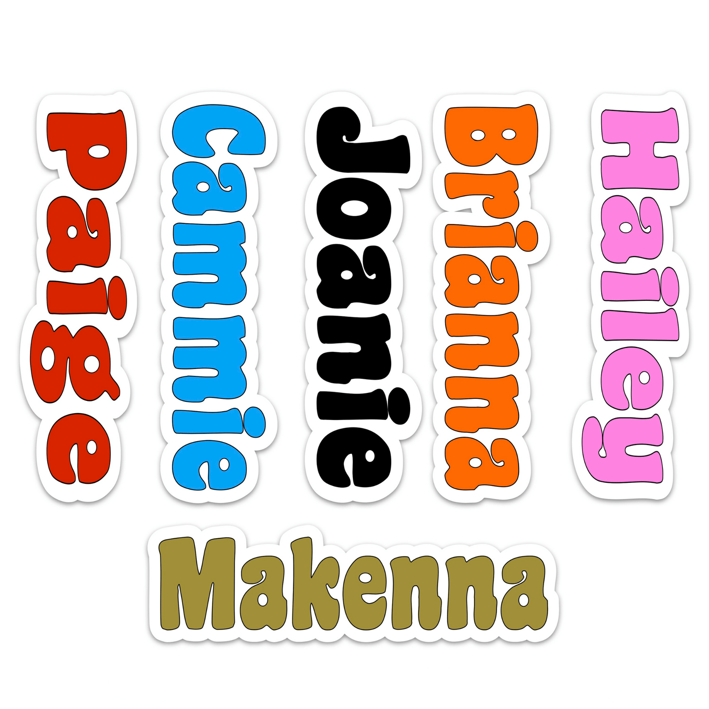 Cling It Word in Disco Font