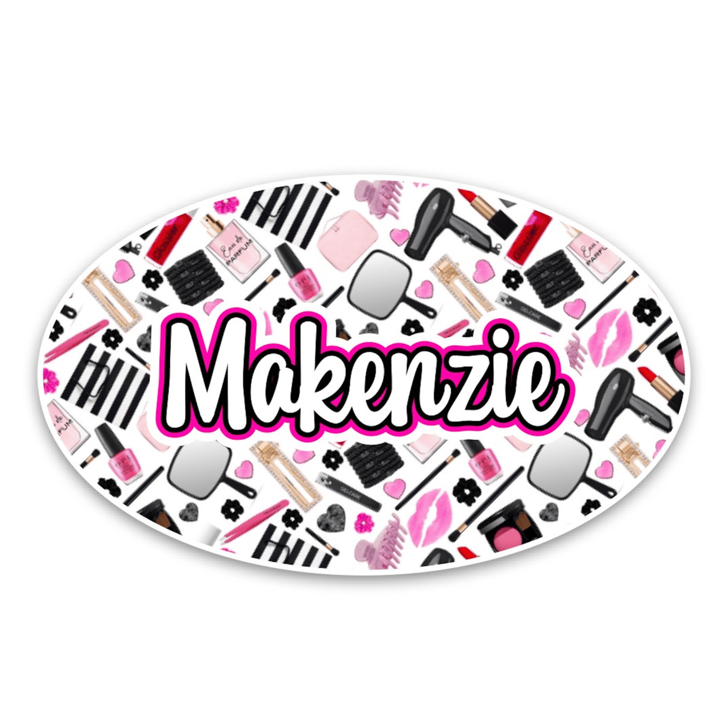 Personalized Cling It Oval