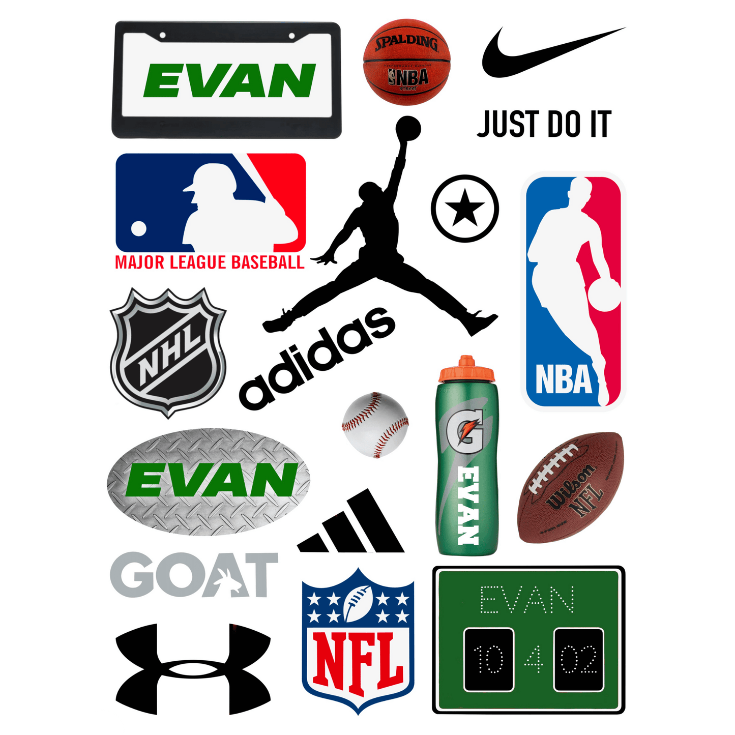 Cling It Sheet - CI 312 Scoreboard (9x12)