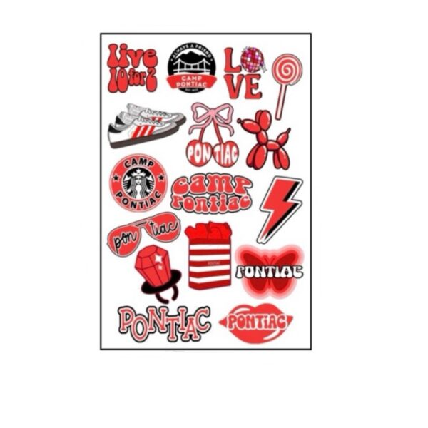 Camp Sticker Sheet – Updated 2025