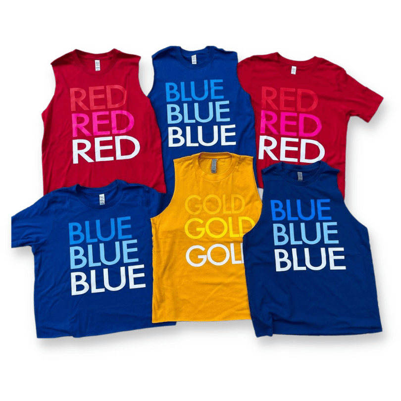 Hip-P-Faded Color War X3 Camp Shirt