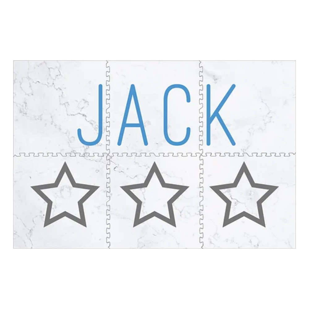 Personalized Play Mat - 3 Stars