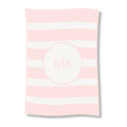 MODERN STRIPE STROLLER BLANKET