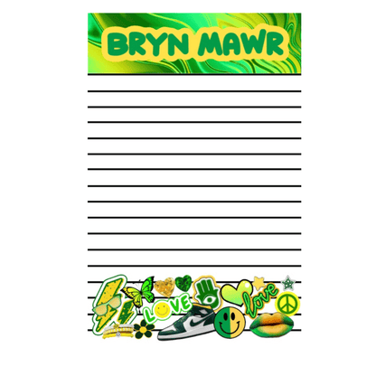 CreateD-Girls Camp Color Notepad Stationery