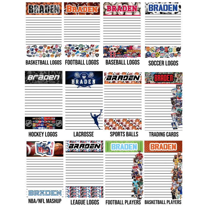 CreateD-Boys Personalized Notepad  Create (Page 2)