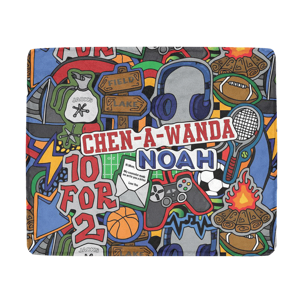 1 Camp Boy Blanket