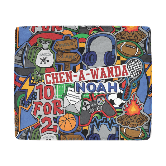 1 Camp Boy Blanket