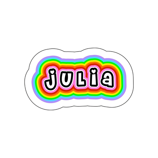 1 FEATURE Cling It Word in Rainbow