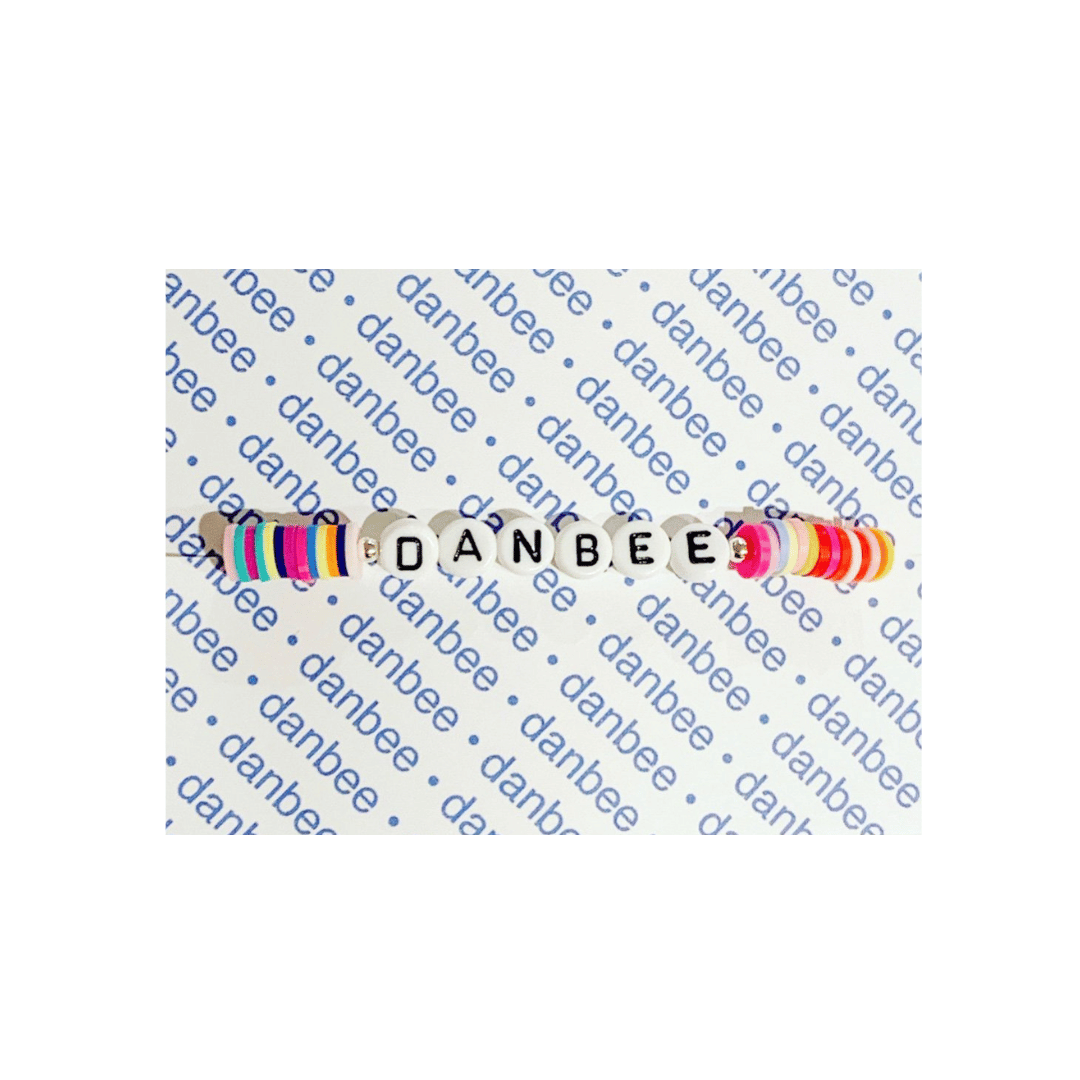 1-FEATURE Large Rubber Disc Bracelet