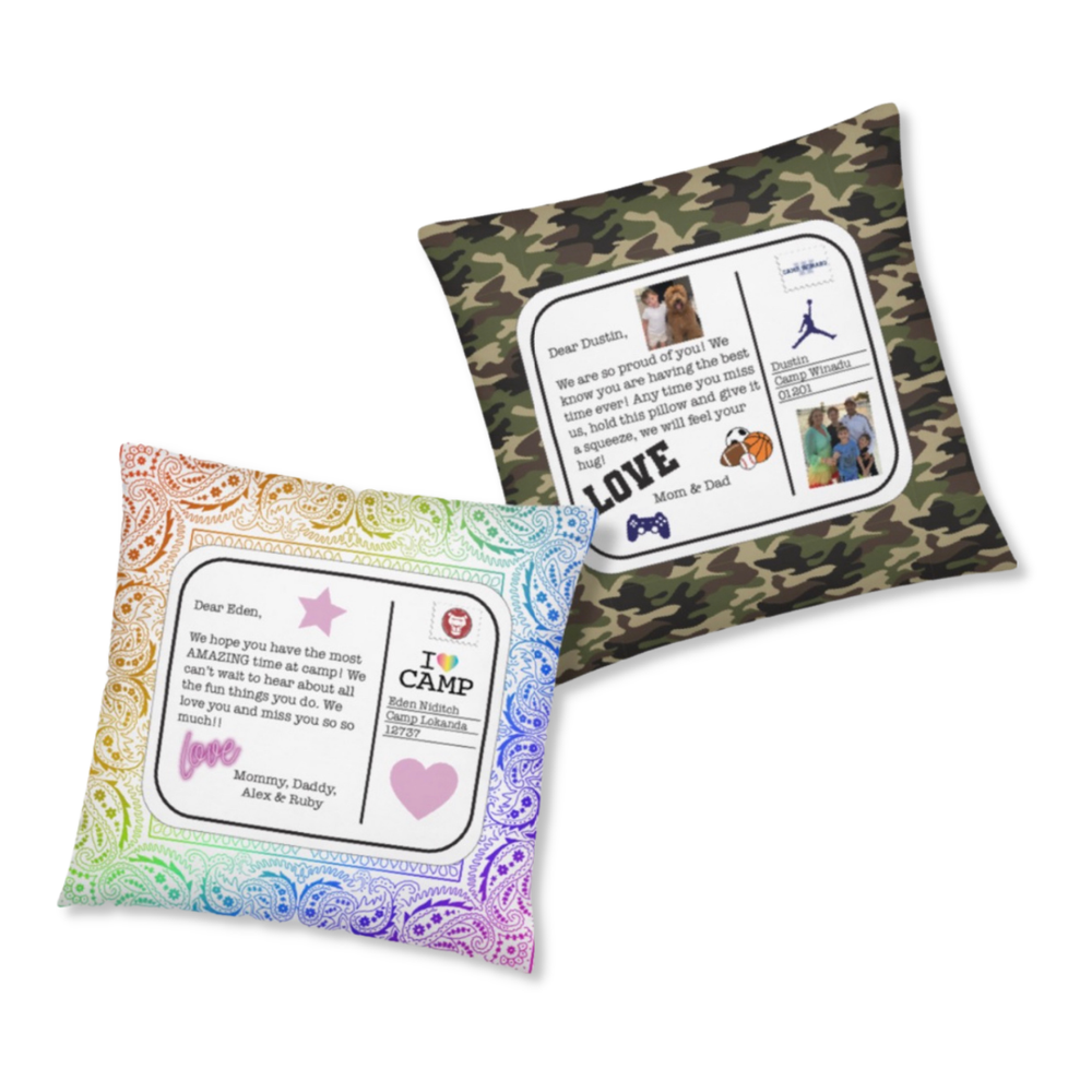 1-FEATURE Postcard Pillow