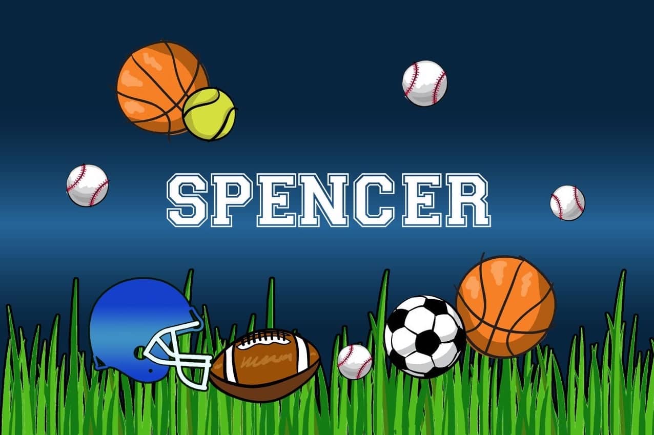 1 FEATURE Sports Placemat