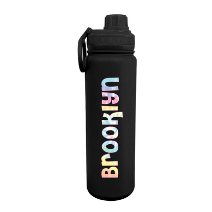 Tie Dye Personalized Water Bottle