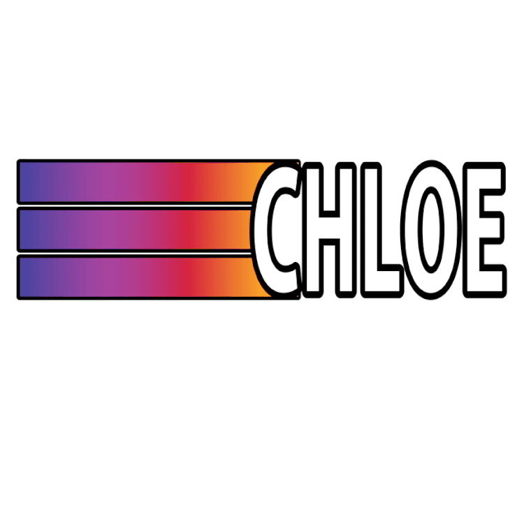 1 Feature 3 Stripe Ombre Nameplate Decal