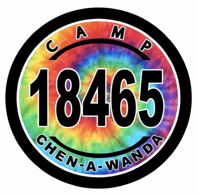 1 Feature 90210 Circle Zip Decal