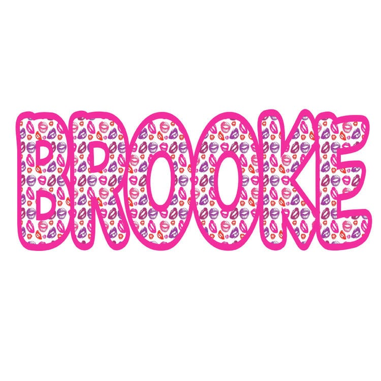 1 Feature Bubble Nameplate Decal