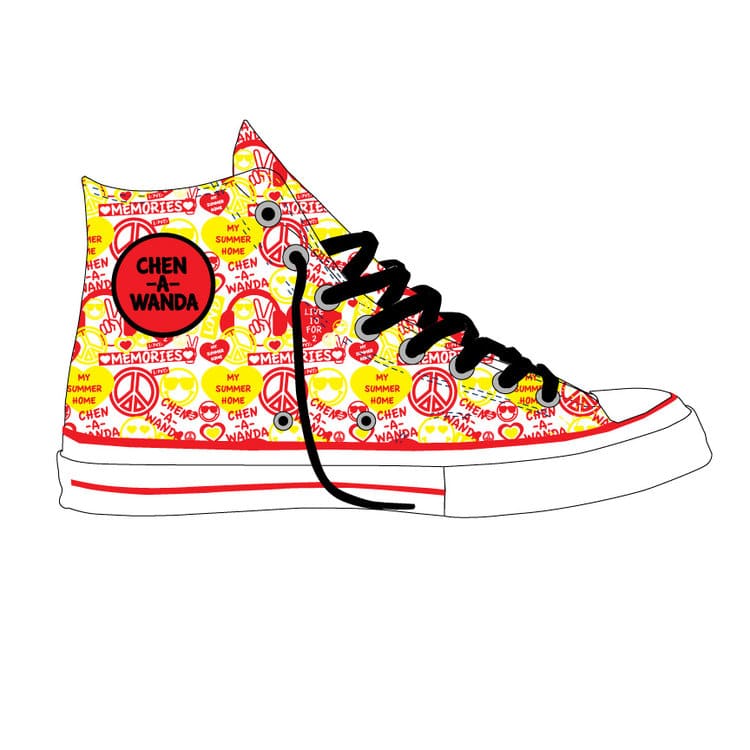 1 Feature Converse Decal (ChenA-Wanda-Pattern)