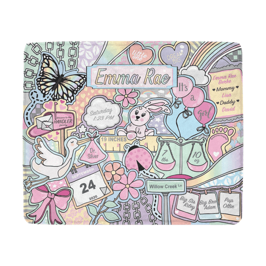 1 Welcome to the World Blanket - girl