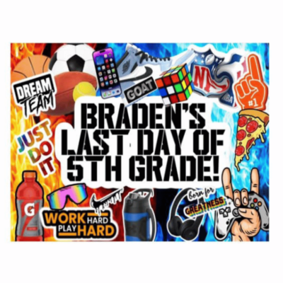 Print at Home School Posters – Boys