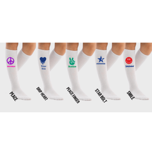 Knee Length Girls Camp Socks