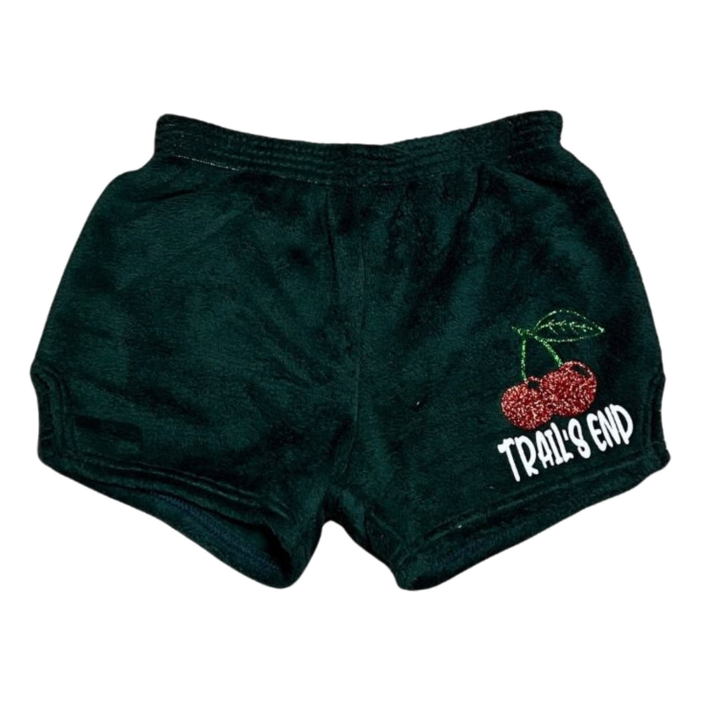 Pajama Shorts with Camp Name and Cherries - Made Love and Kisses