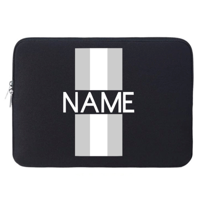 Stripes Personalized Laptop Sleeve
