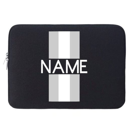 Stripes Personalized Laptop Sleeve