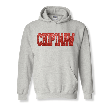 Sequin Patch Girl's Sweatshirt - Hoodie