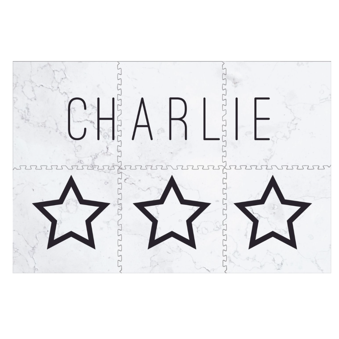 Personalized Play Mat - 3 Stars