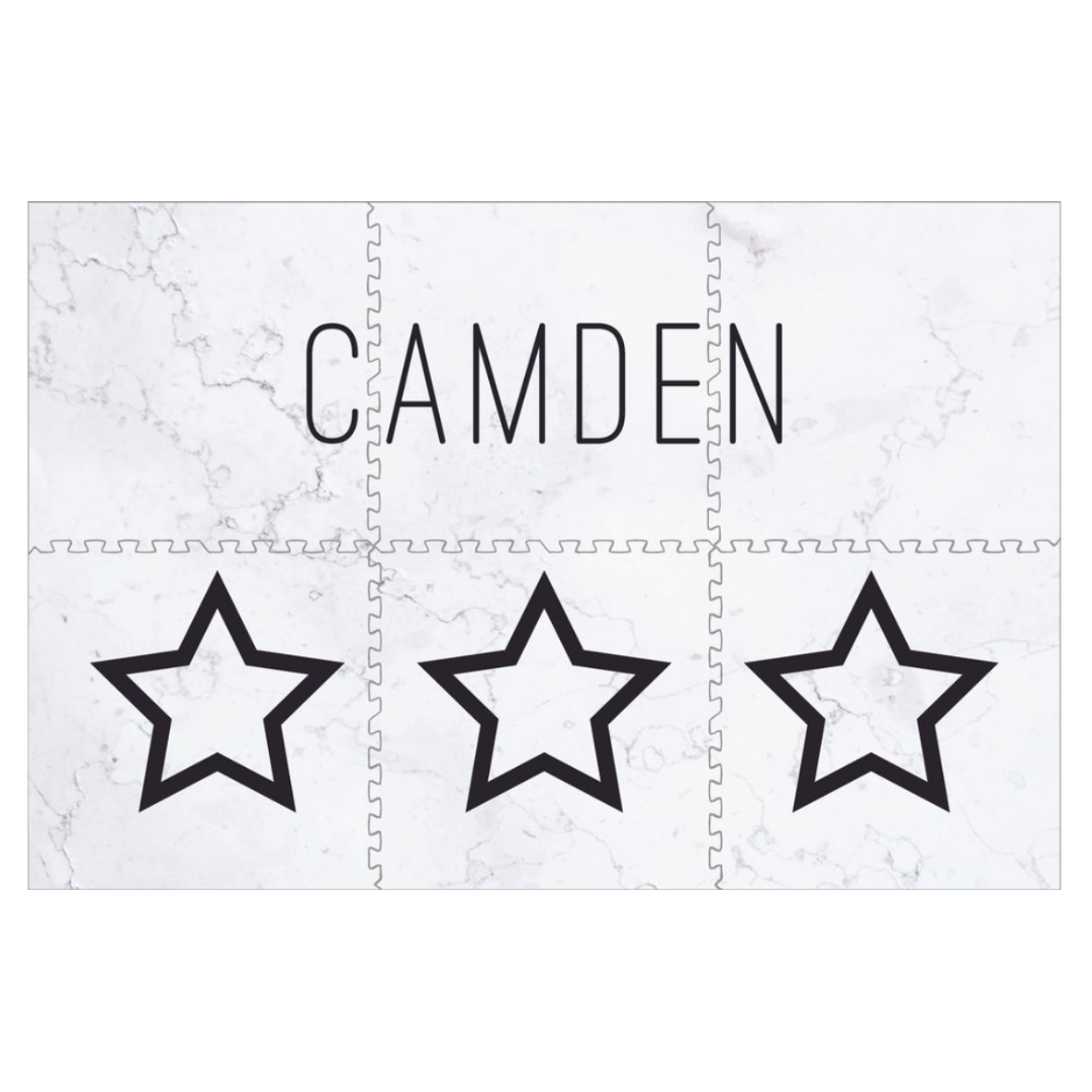 Personalized Play Mat - 3 Stars