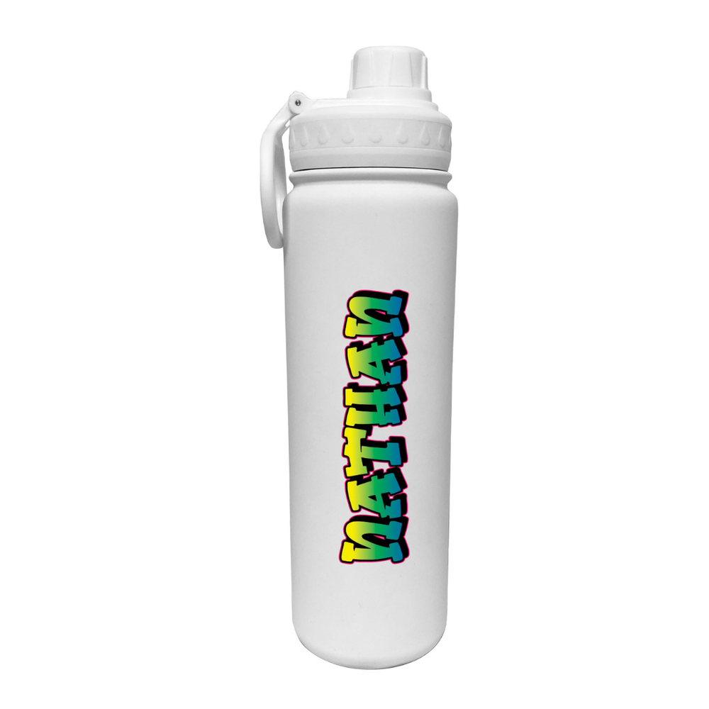 Graffiti Personalized Water Bottle