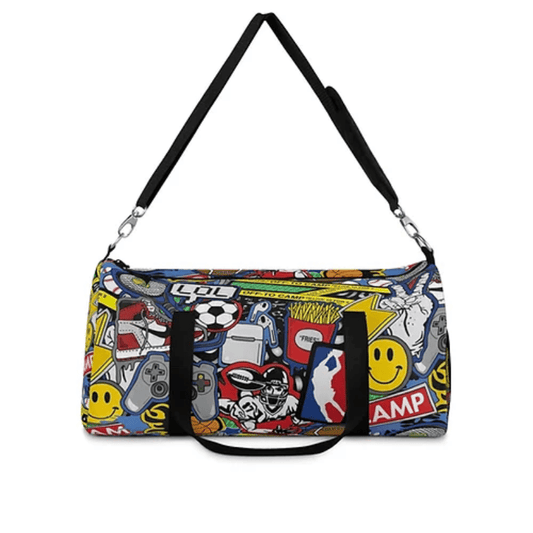 Off To Camp Duffel Bag