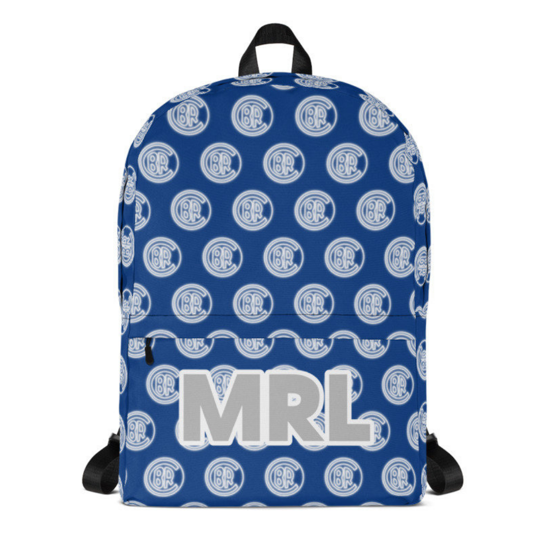 Neon Lights Personalized Camp Backpack