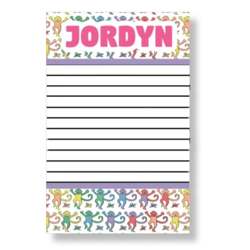 Lined Notepad - Roller Pastel