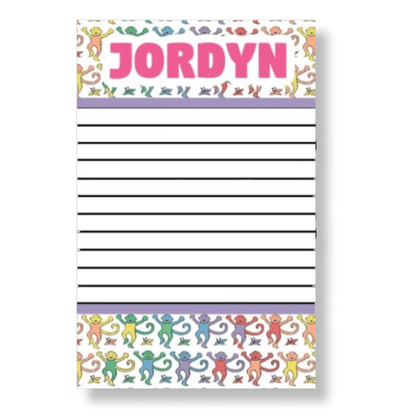 Lined Notepad - Roller Pastel