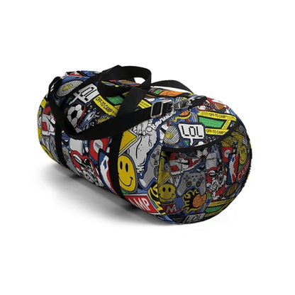Off To Camp Duffel Bag