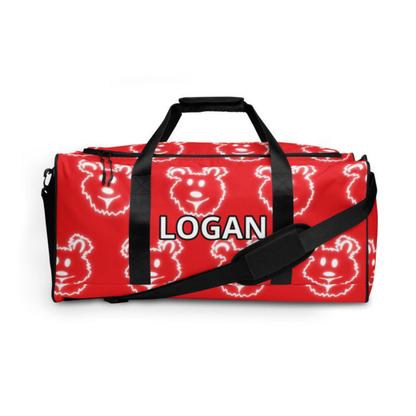 Neon Lights Personalized Camp Duffle Bag
