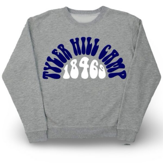 Over The Top Zip Camp Crewneck